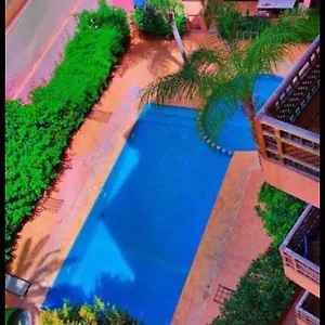 Appartement Quiet With Pool, Gueliz Center, Marrakesh